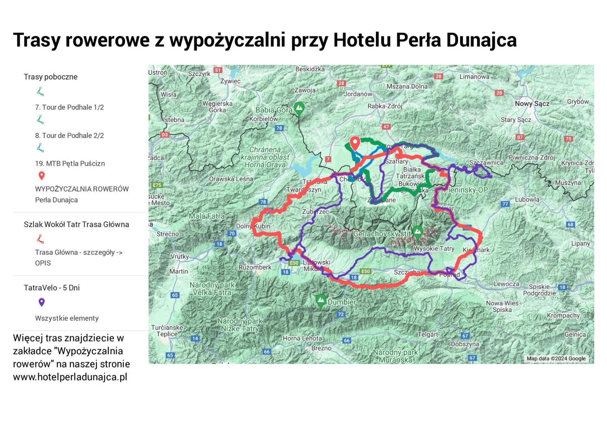 Hotel Perla Dunajca Czarny Dunajec Exterior foto